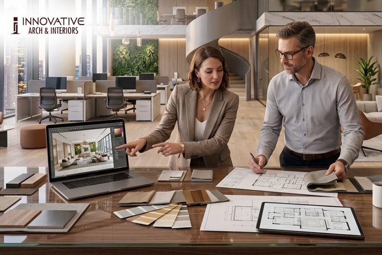 Corporate Interior Designers in Noida – Innovating Workspaces with INAI