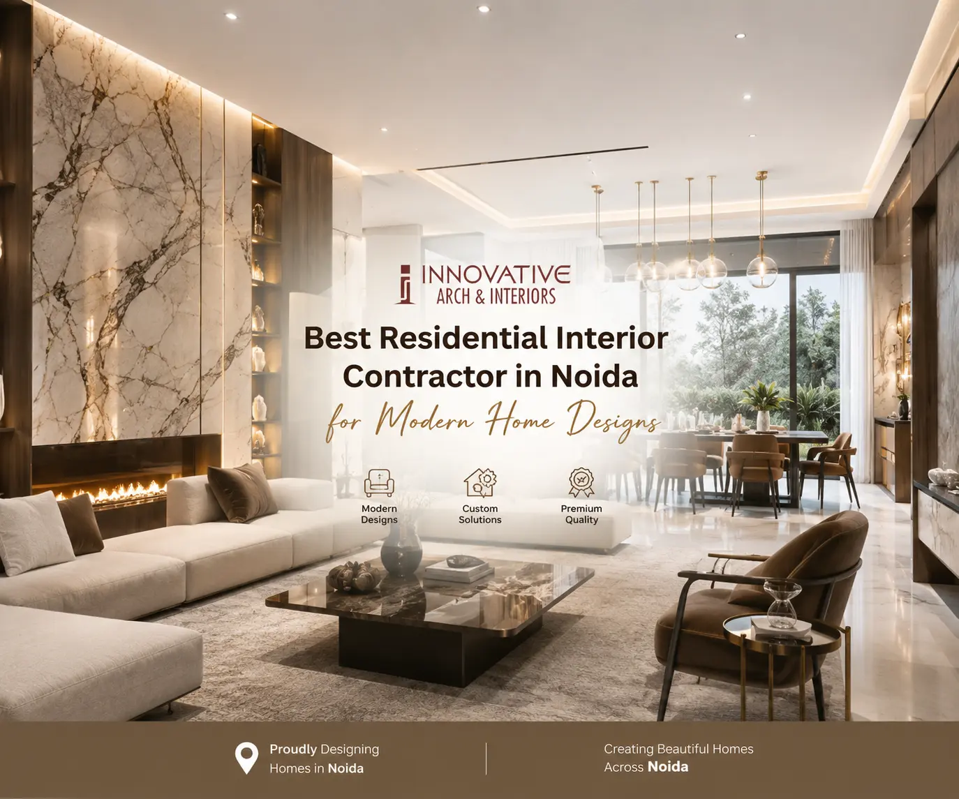 You are currently viewing Best Residential Interior Contractor in Noida for Modern Home Designs