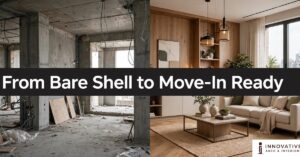 Read more about the article Turnkey Interior Designers in Noida Sector 150: From Bare Shell to Move-In Ready